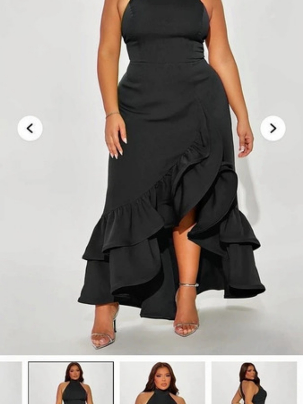 Ruffle Maxi Dress